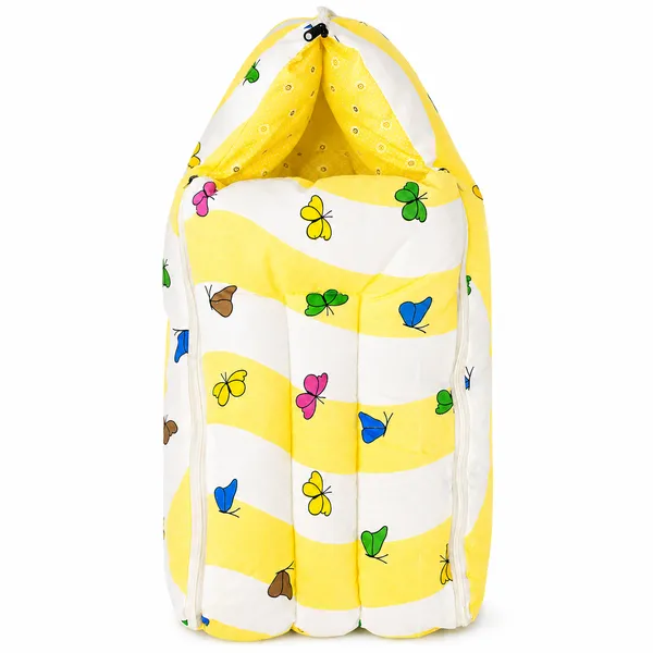 Yellow_Cotton_Butterfly_Print_Baby_Bedding_Combo_Set_For_New_Born-3month