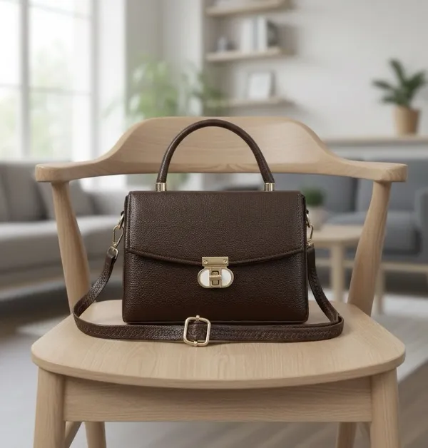 Brown_Solid_Hand_Held_Bag_For_Women