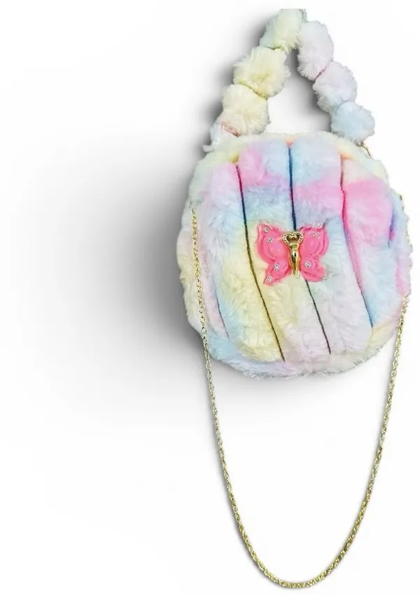 Multicolor_Plush_Sling_Bag_For_Girls