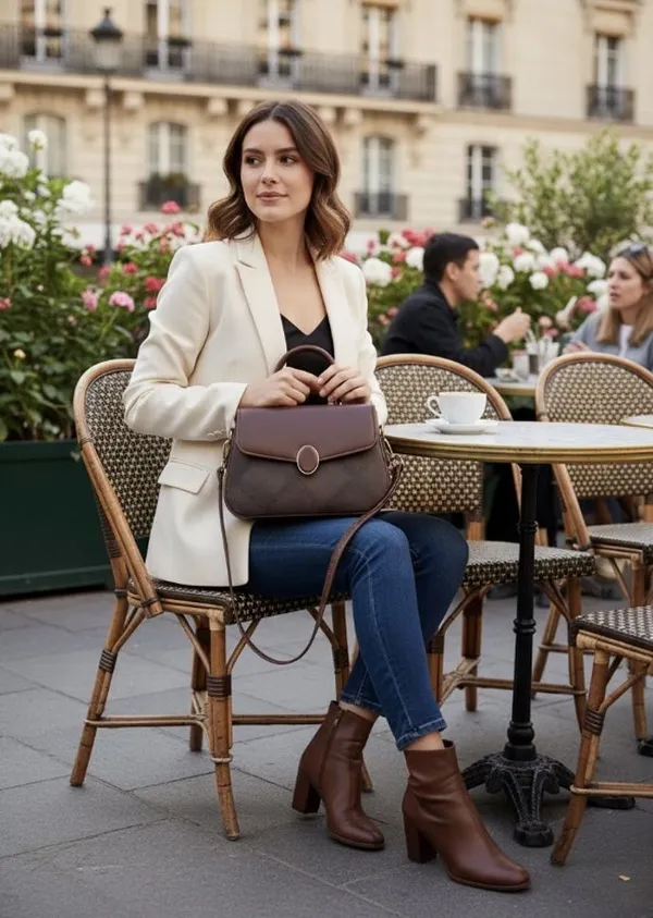 Brown_Solid_Sling_Bag_For_Women