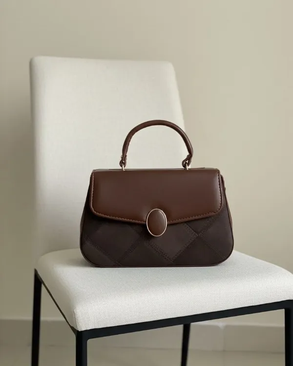 Brown_Solid_Sling_Bag_For_Women
