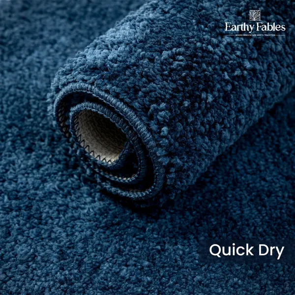 Navy_Blue_Cut_Pile_Bath_Mat_100%_Microfiber_1600_GSM_60x40_Cm_(Set_of_1)