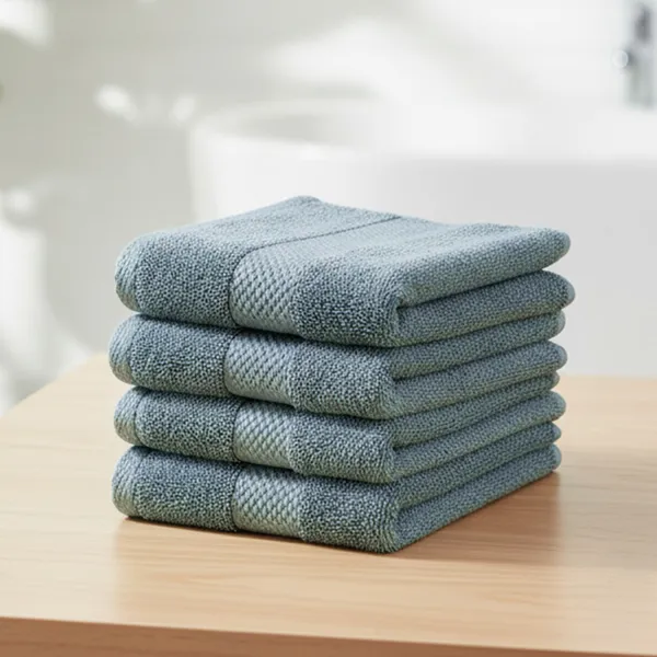 Aqua_Face_towel_100%_Combed_Cotton_600_GSM_30X30_Cm_(Set_of_4)