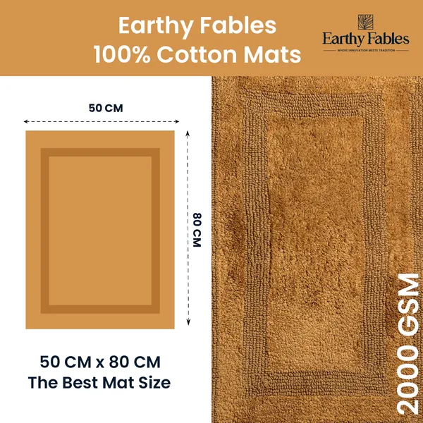 Gold_Reversible_Bath_Mat_100%_Cotton_2000_GSM_80x50_Cm_(Set_of_1)