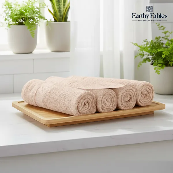 Beige_Hand_Towel_100%_Combed_Cotton_600_GSM_60x40_Cm_(Set_of_4)