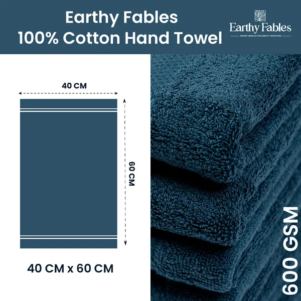 Dark_Teal_Hand_Towel_100%_Combed_Cotton_600_GSM_60x40_Cm_(Set_of_2)