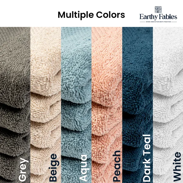 White_Hand_Towel_100%_Combed_Cotton_600_GSM_60x40_Cm_(Set_of_4)