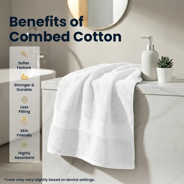 White_Bath_Towel_100%_Combed_Cotton_600_GSM_150x70_Cm_(Set_of_1)