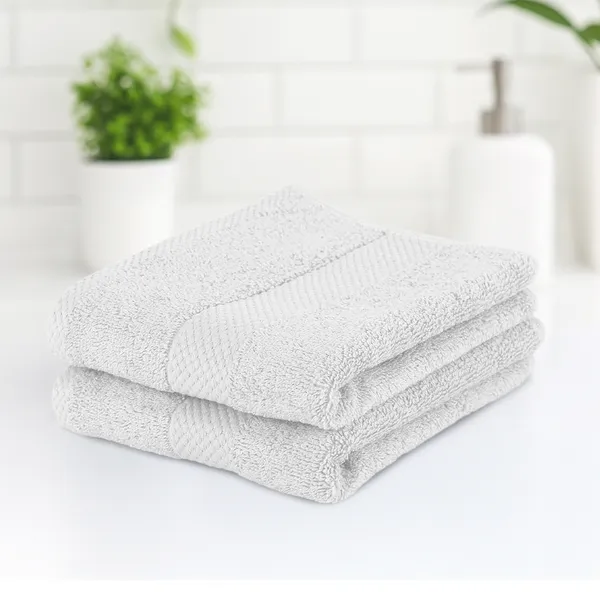White_Hand_Towel_100%_Combed_Cotton_600_GSM_60x40_Cm_(Set_of_2)