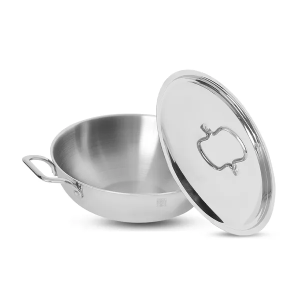 Triply_Deep_Kadhai_With_Steel_lid,_Wired_Handle_28_cm_4.5_Ltr