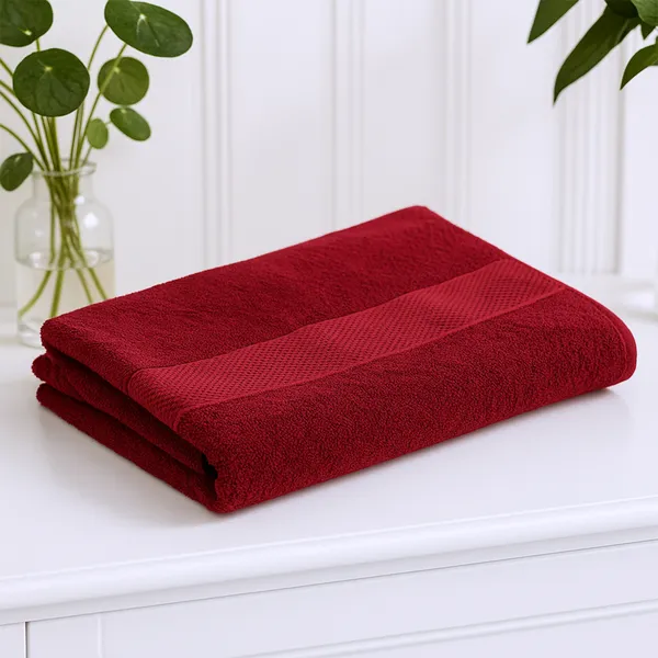 Wine_Bath_Towel_100%_Carded_Cotton_400_GSM_140x70_Cm_(Set_of_1)