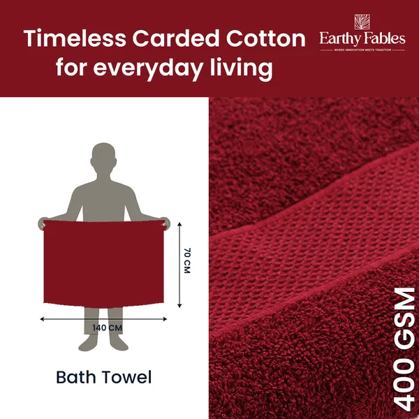 Wine_Bath_Towel_100%_Carded_Cotton_400_GSM_140x70_Cm_(Set_of_2)
