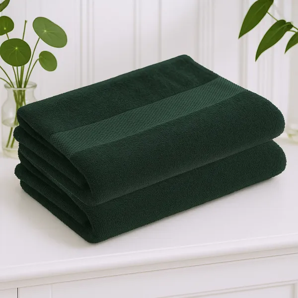 Dusty_Green_Bath_Towel_100%_Carded_Cotton_400_GSM_140x70_Cm_(Set_of_2)
