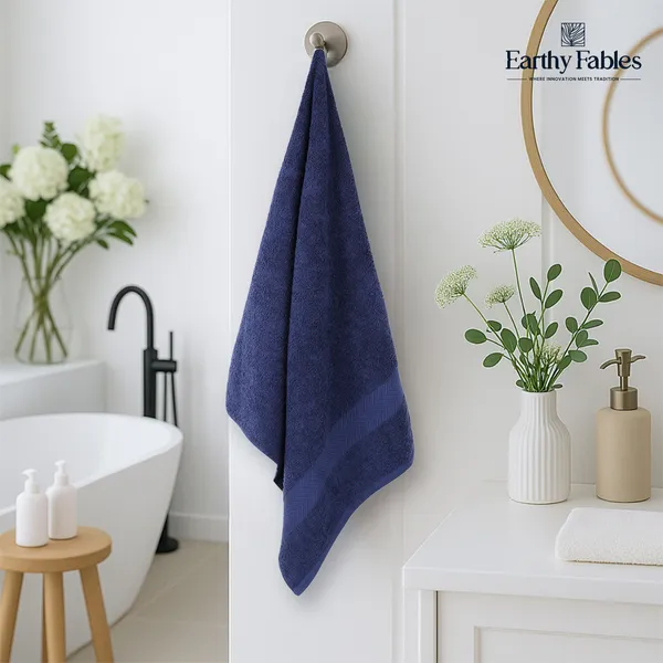 Navy_Blue_Bath_Towel_100%_Carded_Cotton_500_GSM_140x70_Cm_(Set_of_2)