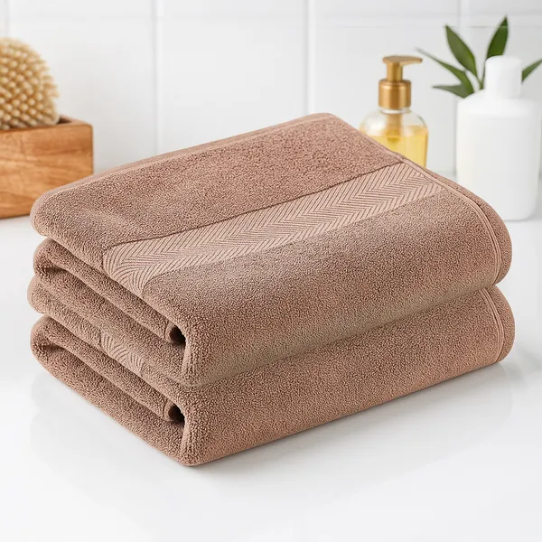Mocha_Bath_Towel_100%_Carded_Cotton_500_GSM_140x70_Cm_(Set_of_2)