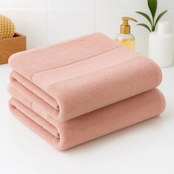 Blush_Bath_Towel_100%_Carded_Cotton_500_GSM_140x70_Cm_(Set_of_2)