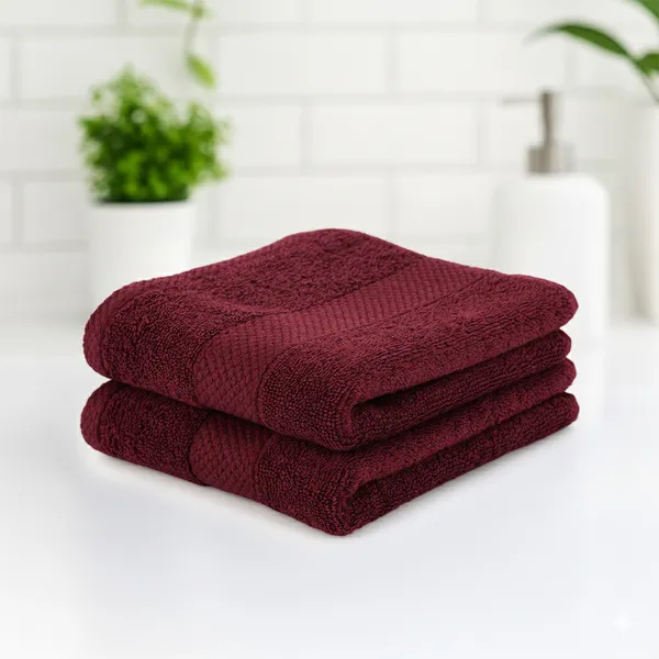 Vintage_Maroon_Hand_Towel_100%_Combed_Cotton_600_GSM_60x40_Cm_(Set_of_2)
