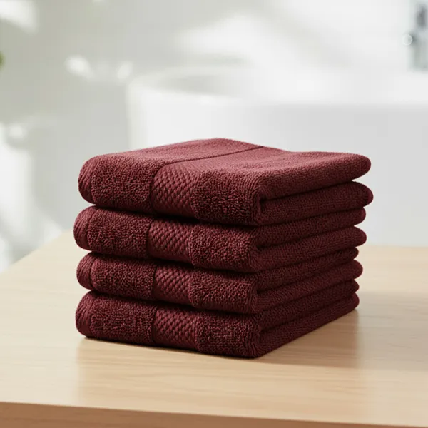 Vintage_Maroon_Face_towel_100%_Combed_Cotton_600_GSM_30X30_Cm_(Set_of_4)