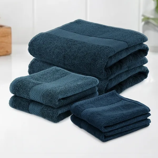 Dark_Teal_Face-Hand-Bath_Towel_Combo_100%_Combed_Cotton_600_GSM_Cm_(Set_of_6)