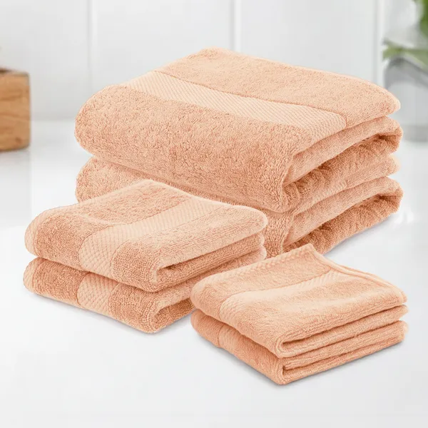 Peach_Face-Hand-Bath_Towel_Combo_100%_Combed_Cotton_600_GSM_Cm_(Set_of_6)
