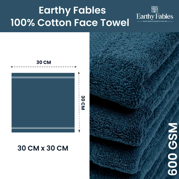 Dark_Teal_Face_towel_100%_Combed_Cotton_600_GSM_30X30_Cm_(Set_of_6)