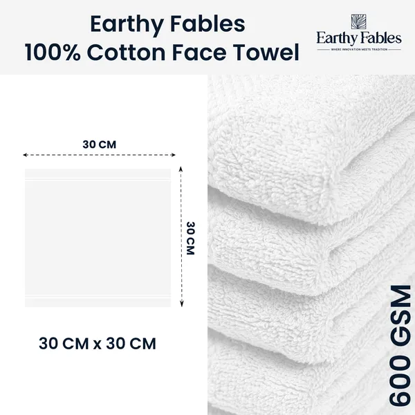 White_Face_towel_100%_Combed_Cotton_600_GSM_30X30_Cm_(Set_of_6)