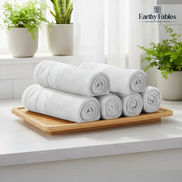 White_Hand_Towel_100%_Combed_Cotton_600_GSM_60x40_Cm_(Set_of_6)