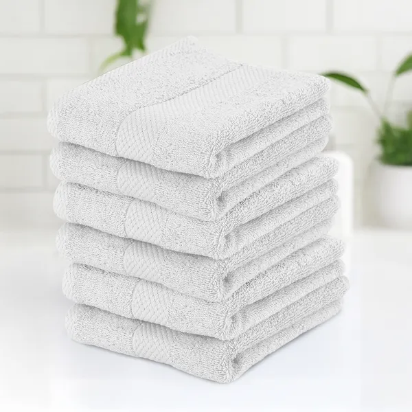 White_Hand_Towel_100%_Combed_Cotton_600_GSM_60x40_Cm_(Set_of_6)