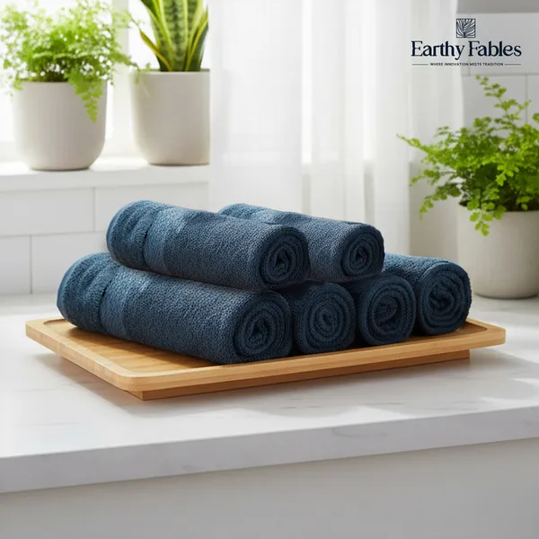Dark_Teal_Hand_Towel_100%_Combed_Cotton_600_GSM_(Set_of_6)