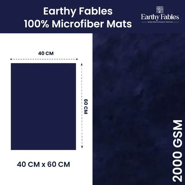 Navy_Feather_Rug_100%_Microfiber_2000_GSM_60x40_Cm_(Set_of_1)