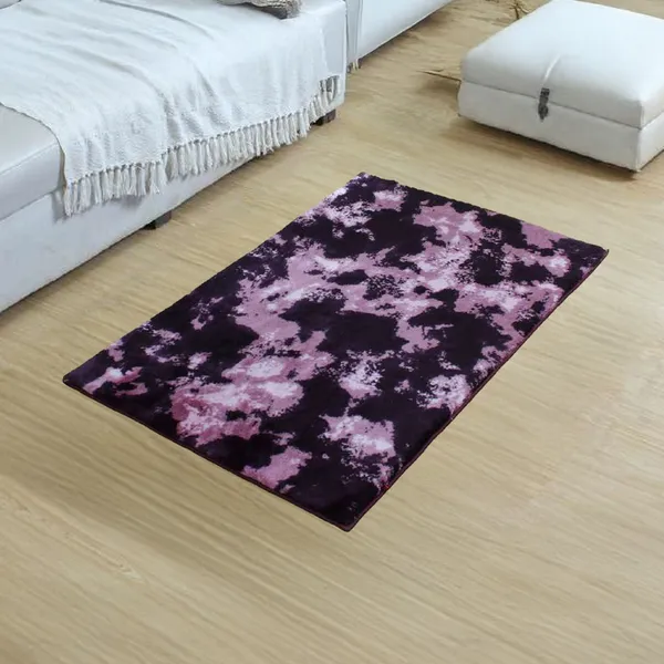 Wine_Celestia_Rug_100%_Microfiber_3000_GSM_60x40_Cm_(Set_of_1)