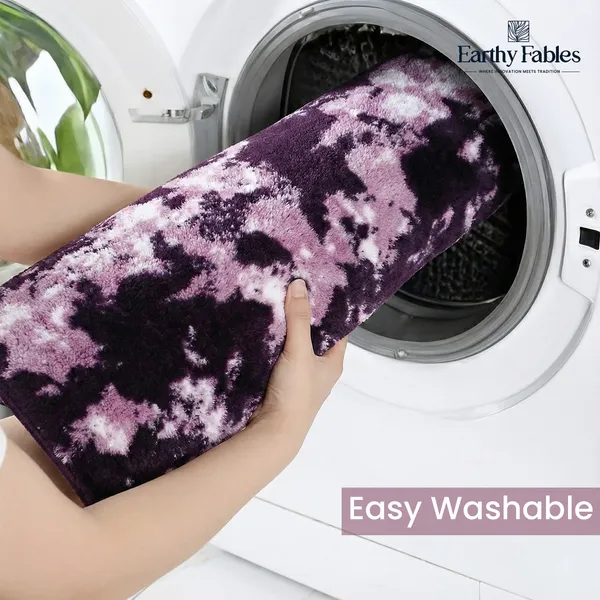 Wine_Celestia_Rug_100%_Microfiber_3000_GSM_60x40_Cm_(Set_of_1)