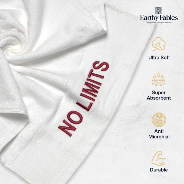 White_Gym_Towel_100%_Combed_Cotton_600_GSM_40X76_Cm_(Set_of_1)