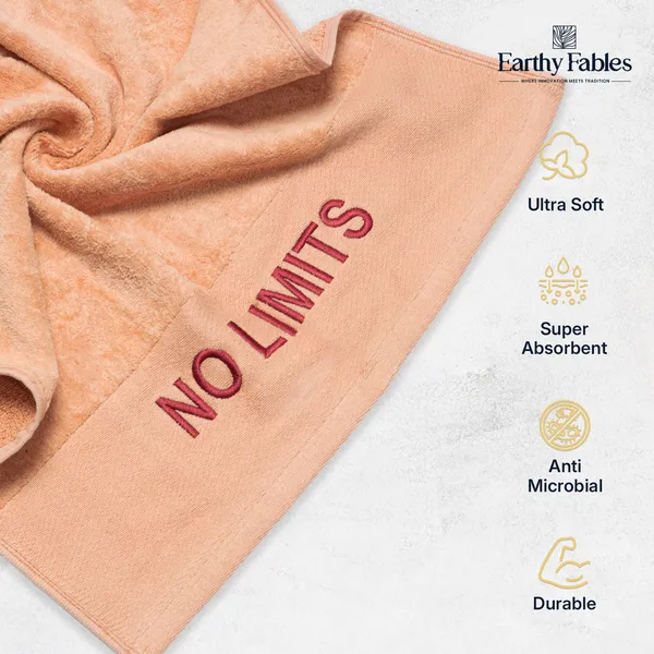 Peach_Gym_Towel_100%_Combed_Cotton_600_GSM_40X76_Cm_(Set_of_1)