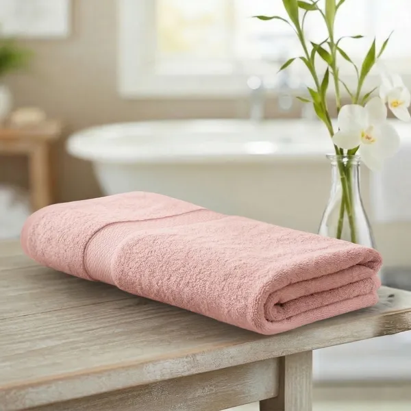 Rose_Pink_Bath_Towel_100%_Bamboo_600_GSM_140x70_Cm_(Set_of_1)