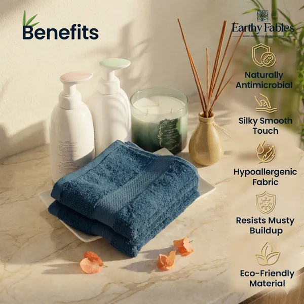 Midnight_Blue_Hand_Towel_100%_Bamboo_600_GSM_60x40_Cm_(Set_of_2)