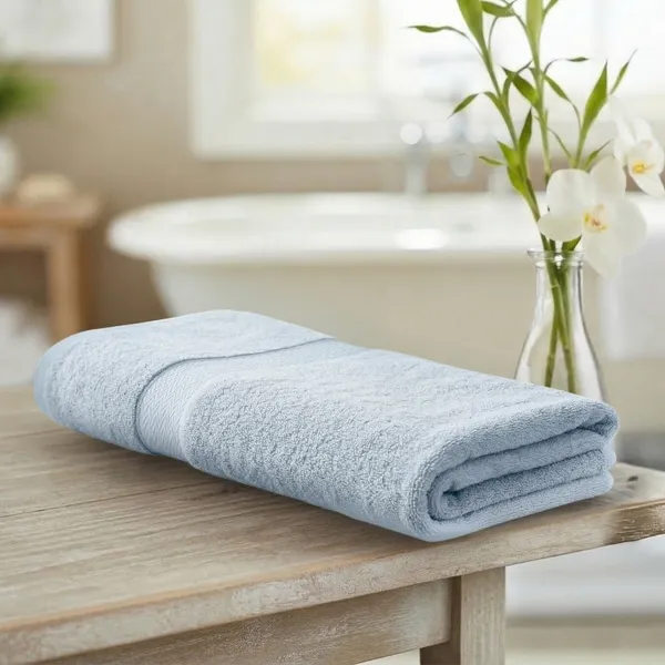 Crystal_Blue_Bath_Towel_100%_Bamboo_600_GSM_140x70_Cm_(Set_of_1)