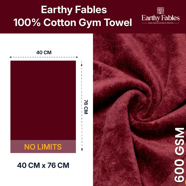 Vintage_Maroon_Gym_Towel_100%_Combed_Cotton_600_GSM_40X76_Cm_(Set_of_2)