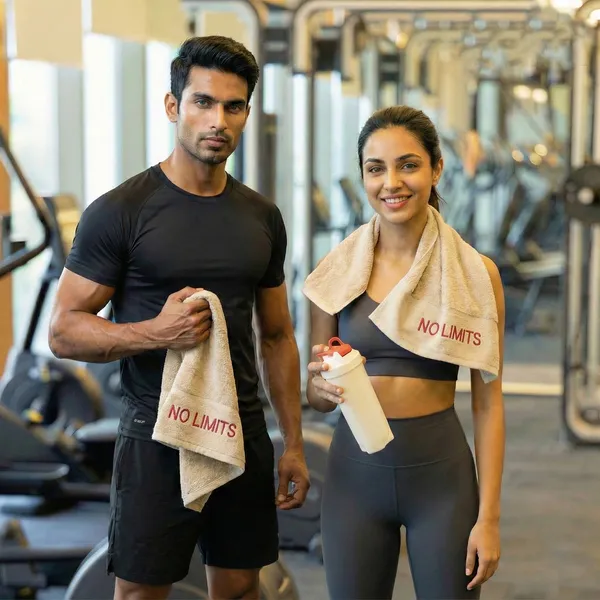 Beige_Gym_Towel_100%_Combed_Cotton_600_GSM_40X76_Cm_(Set_of_2)