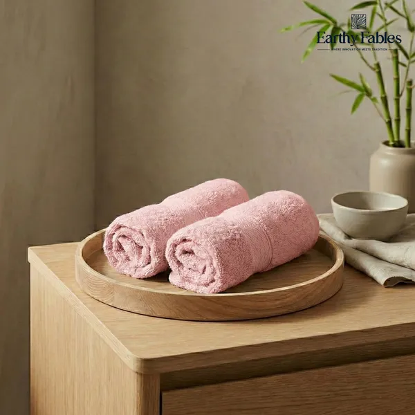 Rose_Pink_Hand-Bath_Towel_Combo_100%_Bamboo_600_GSM_140x70_Cm_(Set_of_4)