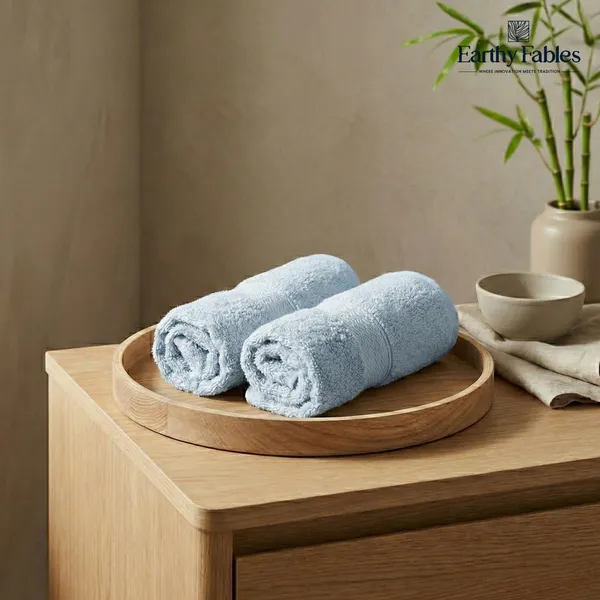 Crystal_Blue_Hand-Bath_Towel_Combo_100%_Bamboo_600_GSM_140x70_Cm_(Set_of_4)