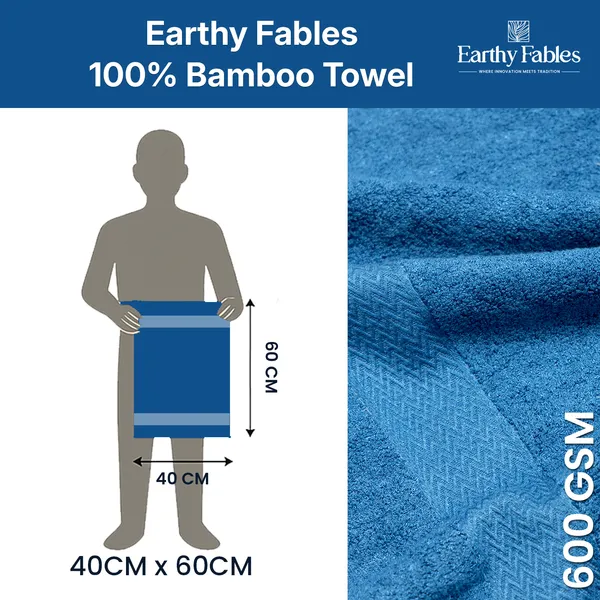 Midnight_Blue_Hand_Towel_100%_Bamboo_600_GSM_60x40_Cm_(Set_of_4)