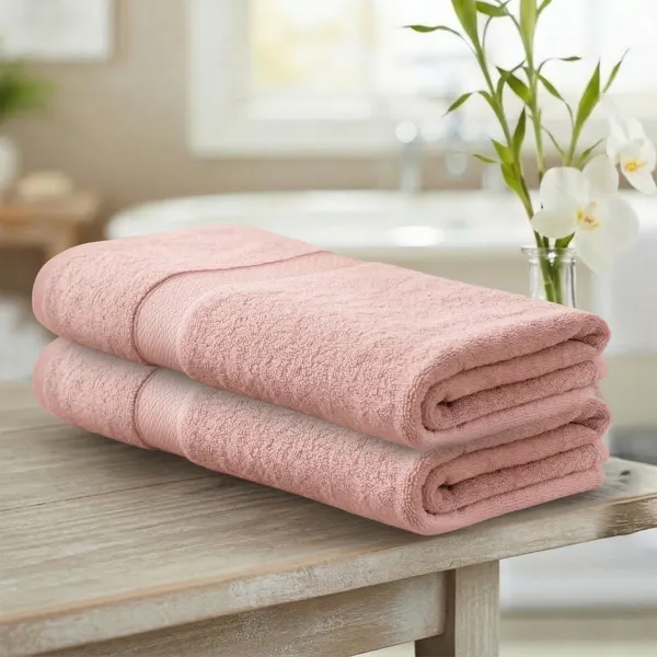 Rose_Pink_Bath_Towel_100%_Bamboo_600_GSM_140x70_Cm_(Set_of_2)