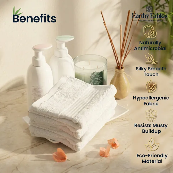 Pearl_White_Hand_Towel_100%_Bamboo_600_GSM_60x40_Cm_(Set_of_4)