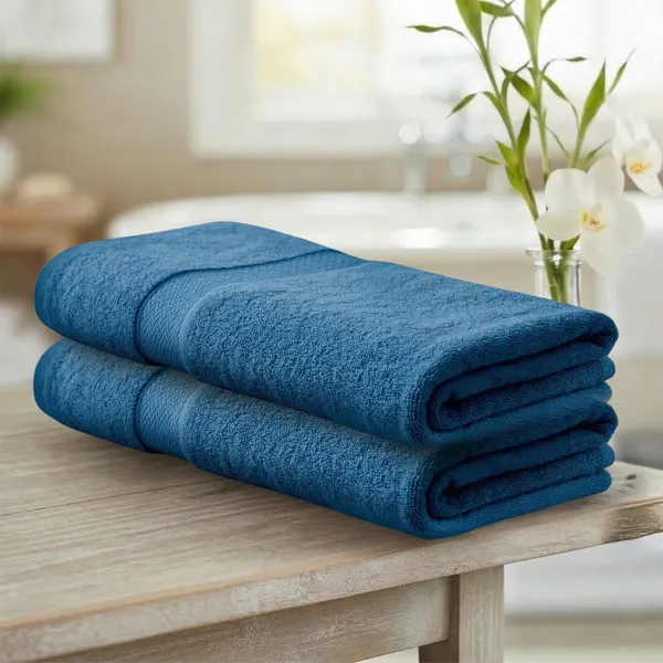Midnight_Blue_Bath_Towel_100%_Bamboo_600_GSM_140x70_Cm_(Set_of_2)