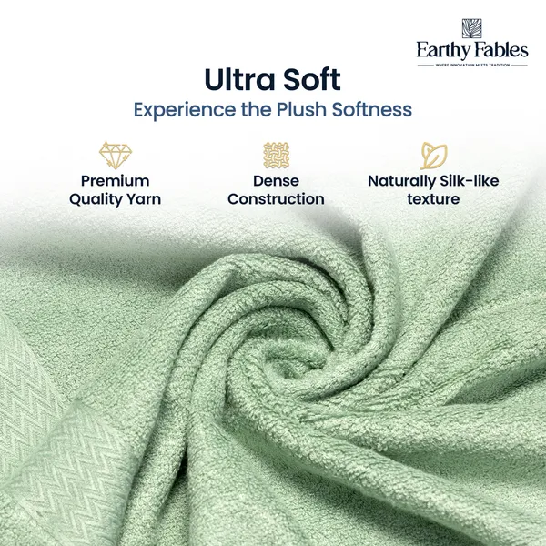 Sage_Green_Bath_Towel_100%_Bamboo_600_GSM_140x70_Cm_(Set_of_2)