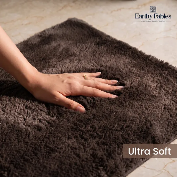 Mink_Brown_Plush_Bath_Mat_100%_Microfiber_2000_GSM_60x40_Cm_(Set_of_1)