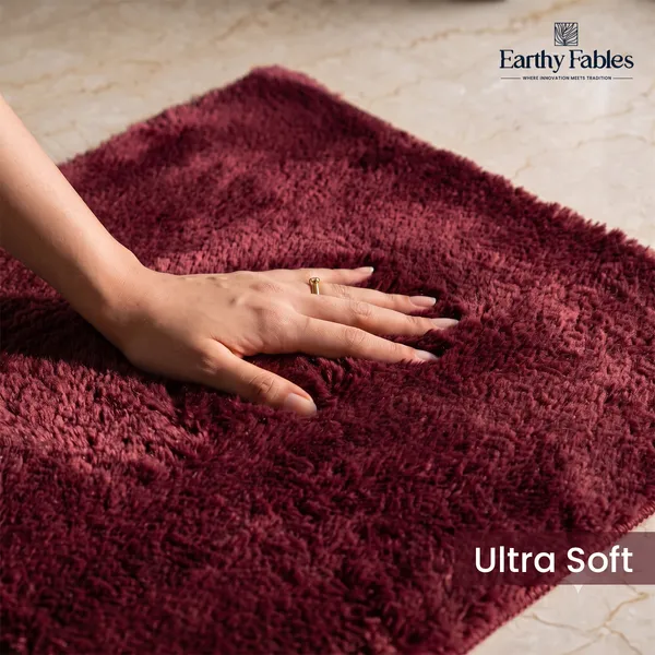 Wine_Plush_100%_Microfiber_2000_GSM_75x45_Cm_(Set_of_1)