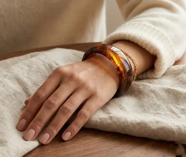 Sweet_Honey_Wide_Resin_Bangle