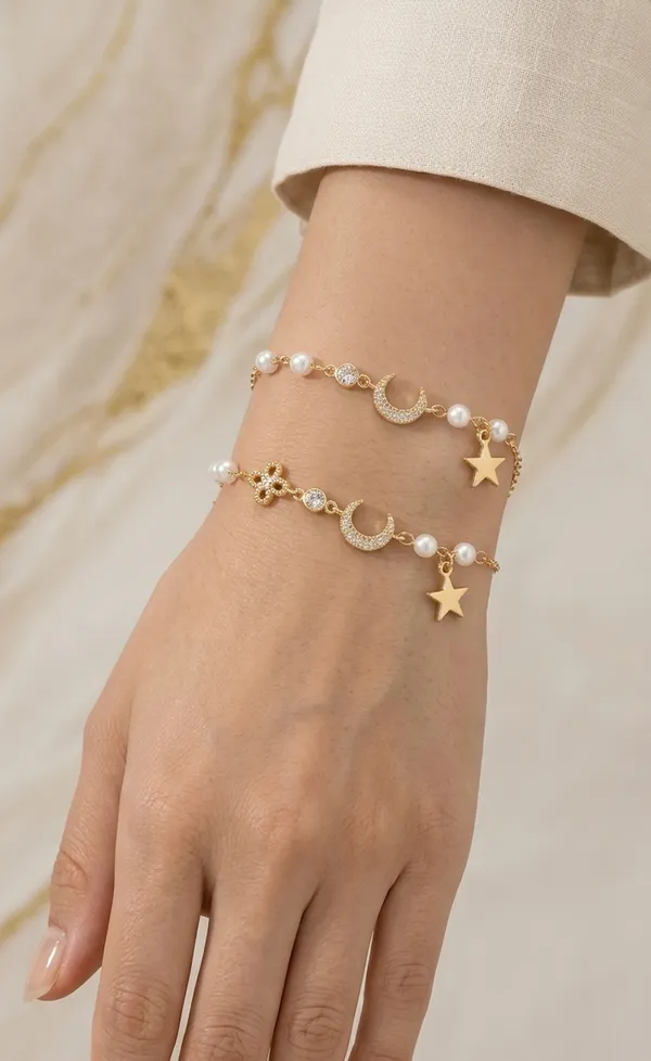 Minicharm_Bracelet_White_-_Pack_Of_2